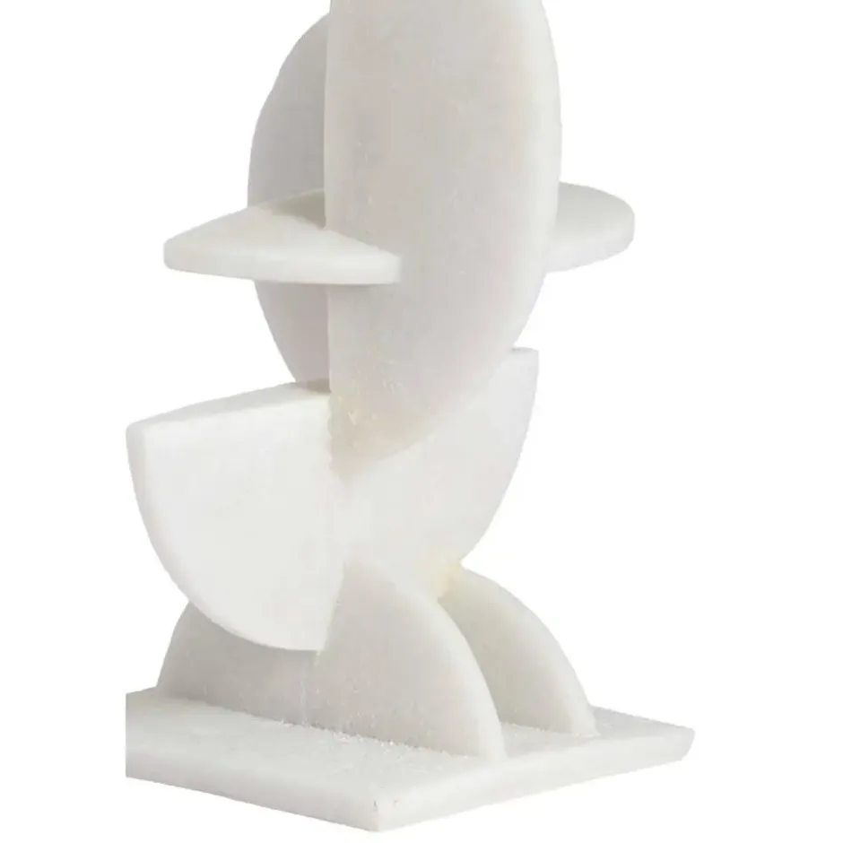 Ornament Giselle - Crème - 26x18x52.5cm