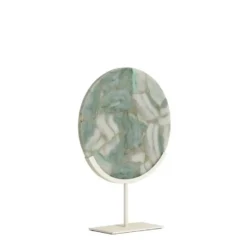 Ornament Gouya - Lichtgroen - 35x12x50cm