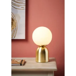 Ostaria Tafellamp Luna - goud - touchlamp - E14 - 27 cm