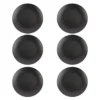 OTIX Bordenset Dinerbord Borden Plat Set van 6 Mat zwart Diameter 27cm