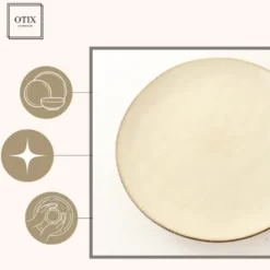 OTIX Dinerborden 12 Delig Maple - Beige