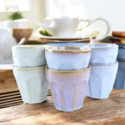 OTIX Espresso Kopjes 8 stuks Felce - Multikleur