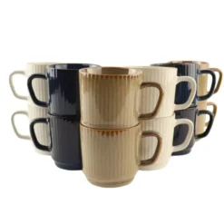 OTIX Koffiekopjes 12 Delig Tone - Multikleur