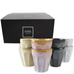 OTIX Koffie Kopjes 8 Stuks Felce - Multikleur