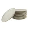 OTIX Ontbijtborden 12 Delig Lily - Beige