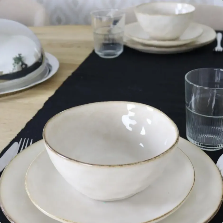 OTIX Ontbijtborden 12 Delig Maple - Beige