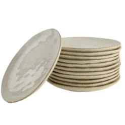 OTIX Ontbijtborden 12 Delig Maple - Beige
