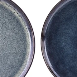 OTIX Serviesset 18 Delig Ebony - Blauw