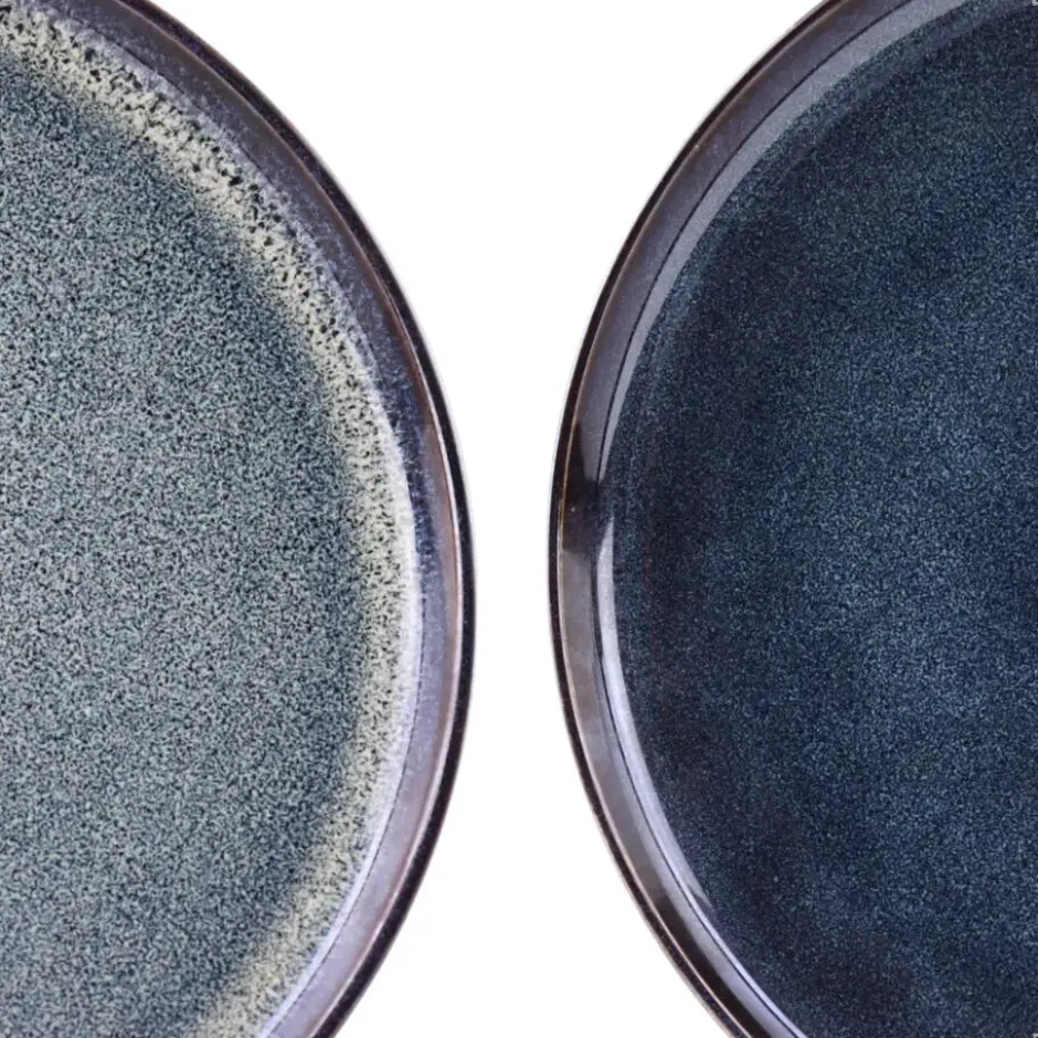 OTIX Serviesset 18 Delig Ebony - Blauw