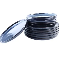OTIX Serviesset 12 Delig Ebony - Blauw
