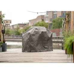 Outdoor Covers barbecue hoes - grijs - 195x70x110 cm