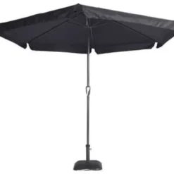Outdoor Living - Parasol Gemini - Zwart - Diameter Ø3m