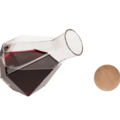 Out of the Blue Decanteer karaf - wijn/port - glas - 1.3 L
