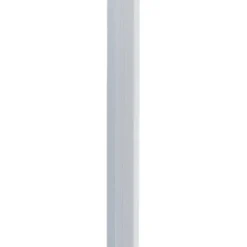 Overgangsprofiel tot 11 mm - zilver - 100 cm