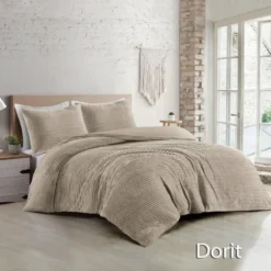 Papillon dekbedovertrek Dorit - 140x200/220 - Zand