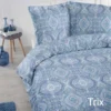 Papillon dekbedovertrek Trix - 140x200/220 cm - Blauw