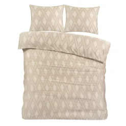 Papillon Jip Dekbedovertrek - Tweepersoons - 200x200/220 cm - Beige