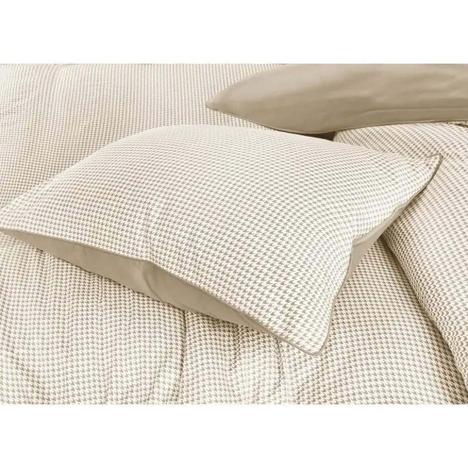 Papillon Joep Dekbedovertrek - Eenpersoons - 140x200/220 cm – Zand