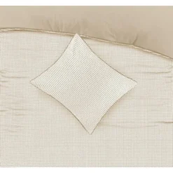 Papillon Joep Dekbedovertrek - Eenpersoons - 140x200/220 cm – Zand