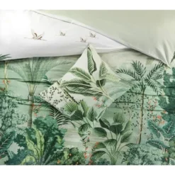 Papillon Jungle Dekbedovertrek - Eenpersoons - 140x200/220 cm