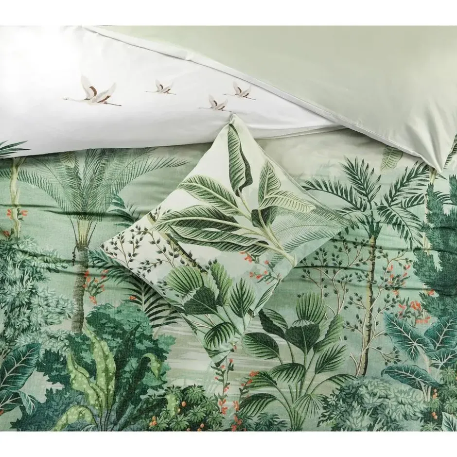 Papillon Jungle Dekbedovertrek - Eenpersoons - 140x200/220 cm