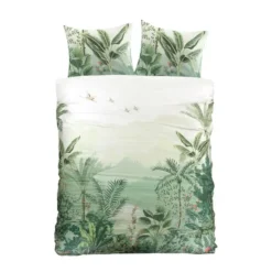 Papillon Jungle Dekbedovertrek - Eenpersoons - 140x200/220 cm