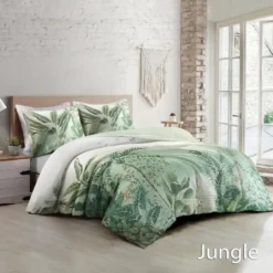 Papillon Jungle Dekbedovertrek - Tweepersoons - 200x200/220 cm