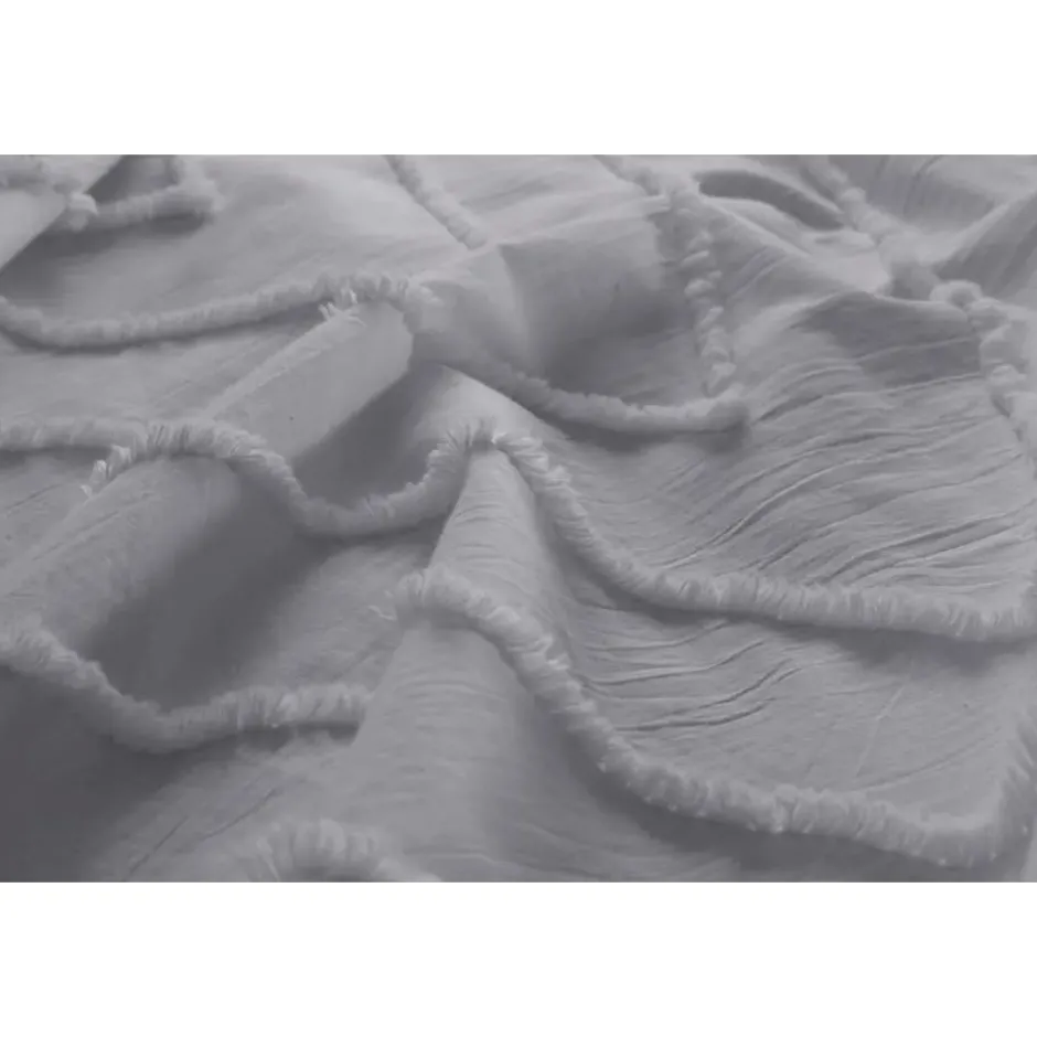 Papillon Valencia Dekbedovertrek - Lits-jumeaux - 240x200/220 cm - Grijs