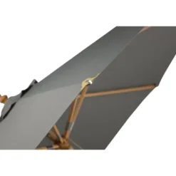 Parasol Grijs Stof - 330x330x258cm - Nypo