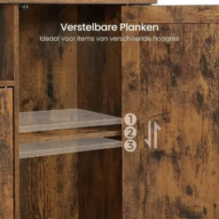 Parya Home Industrieel Dressoir – Keukenkast met 3 deuren