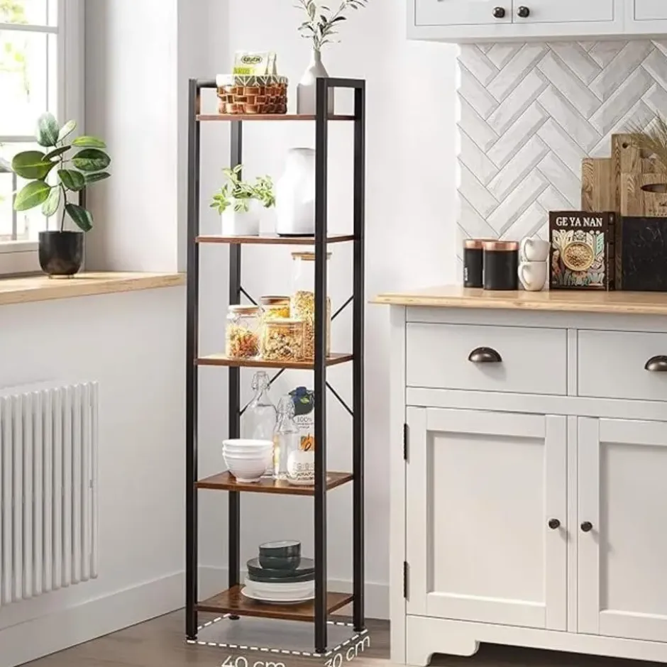 Parya Home Opbergrek met stalen frame, voor woonkamer