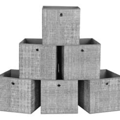 Parya Home Opvouwbare opbergdozen, 6 stuks
