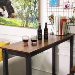 Parya Home - Smalle bartafel - Metale frame - Industrieel