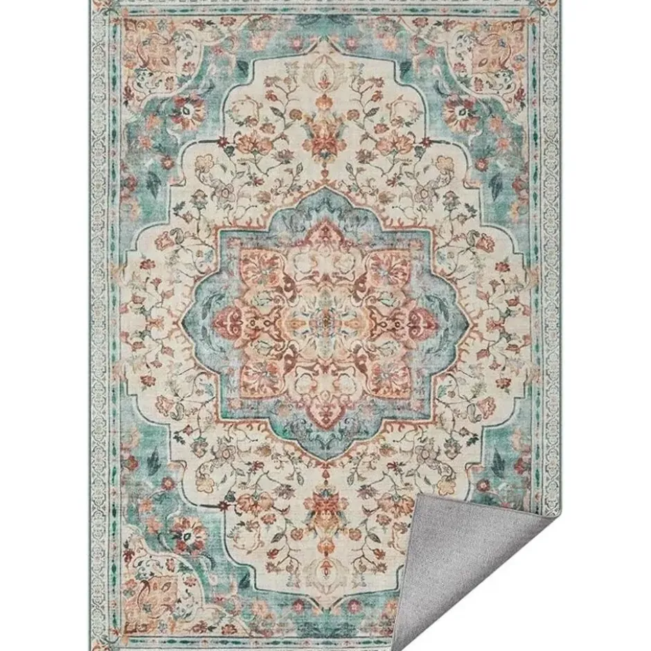 Parya Home Vloerkleed Parya - Antislip - aquablauw