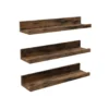 Parya Home wandplanken, set van 3, zwevende planken