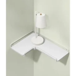 Parya Home zwevende planken, set van 2, L-vormige hoekplanken
