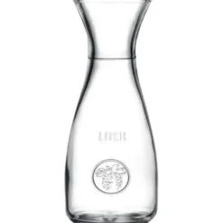 Pasabache water karaf - 1 liter - glas - transparant - waterkan