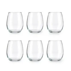 Pasabahce Drinkglazen/waterglazen - luxe glas - 6x - 350 ml