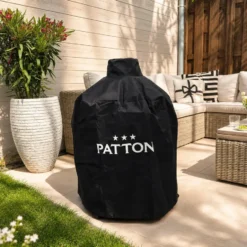 Patton Barbecue Beschermhoes voor Epicure Compact 16" Kamado - Ø60x77 cm - Zwart