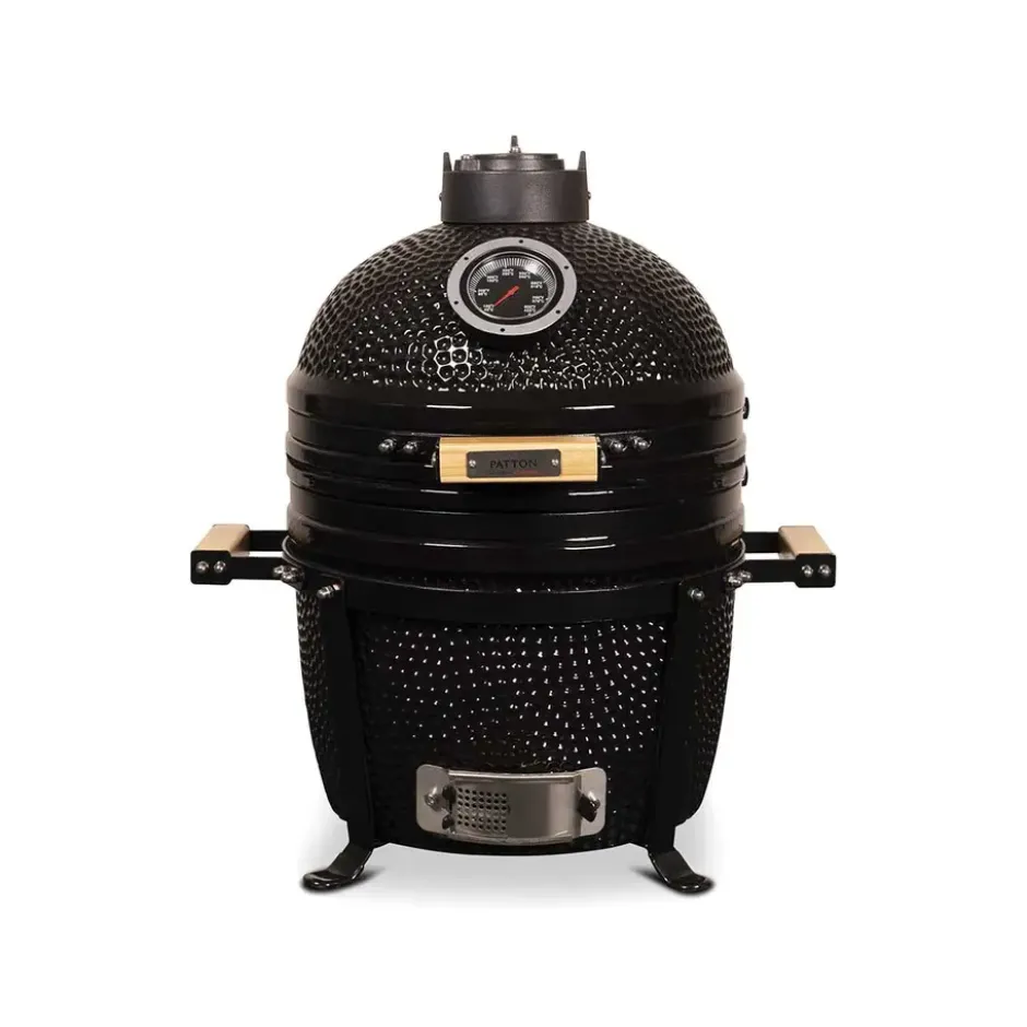 Patton Kamado 15 inch Table Chef premium black