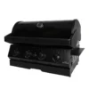 Patton Opus Inbouw Gasbarbecue 3 + 1 - zwart