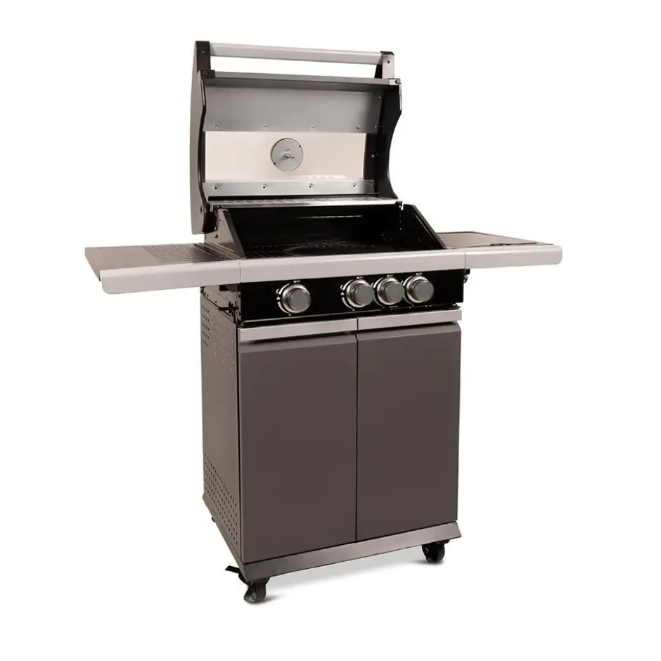 Patton Patio Pro Chef gasbarbecue 3+1 frozen grey