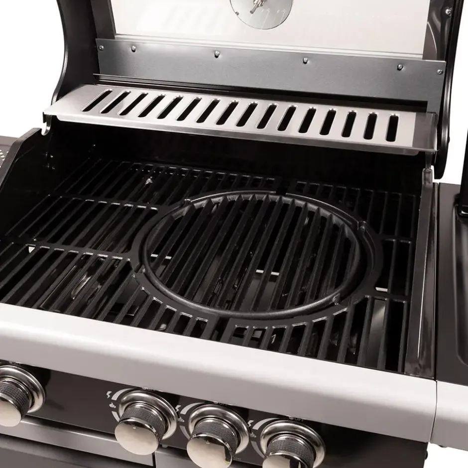 Patton Patio Pro Chef gasbarbecue 3+1 frozen grey
