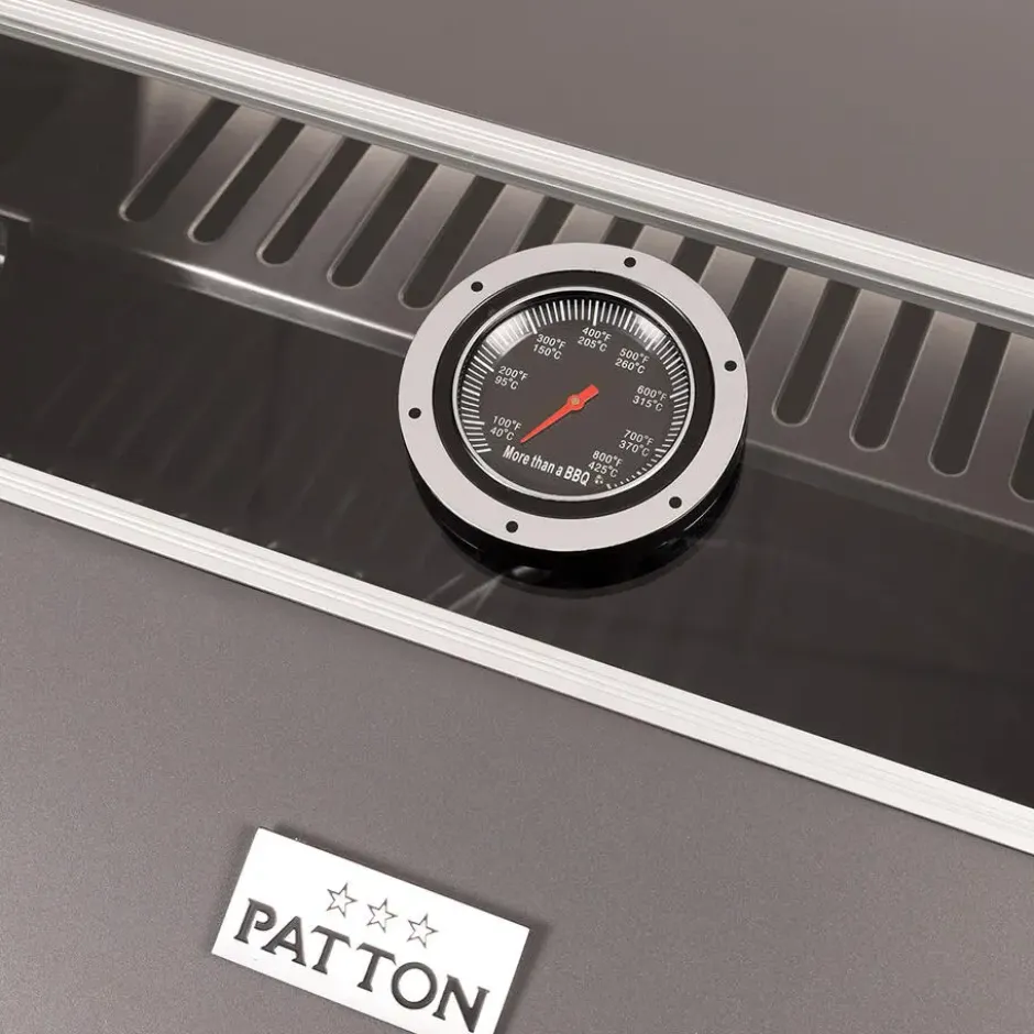 Patton Patio Pro Chef gasbarbecue 3+1 frozen grey