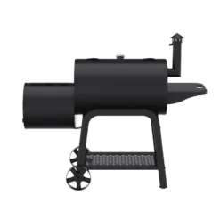 Patton Smoker Houtskoolbarbecue Oklahoma - Zwart