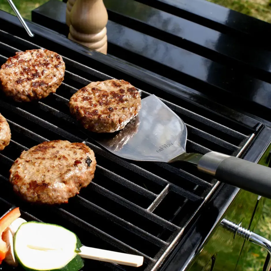 Patton Solid RVS Teppanyaki Spatel met Softgrip