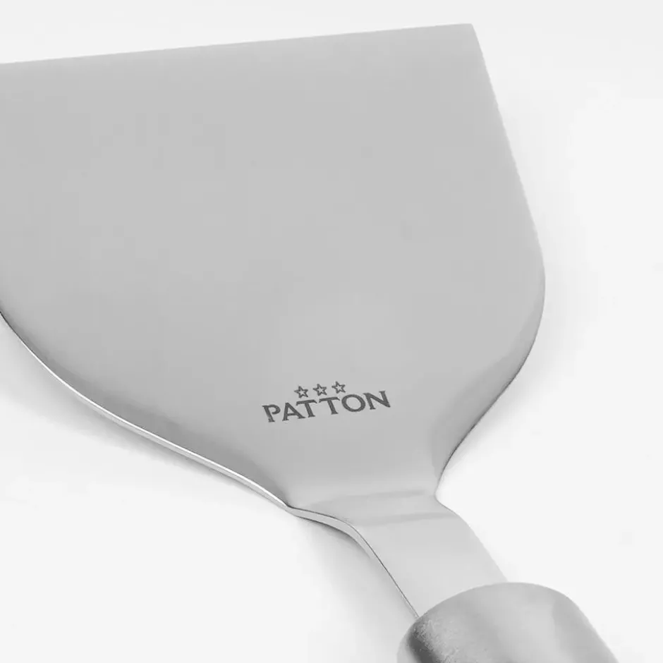 Patton Solid RVS Teppanyaki Spatel met Softgrip