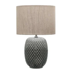 Pauleen Pretty Classy Tafellamp - E27 - Grijs/Zand