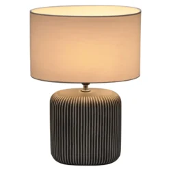 Pauleen Pure Shine Tafellamp - Grijs/Wit