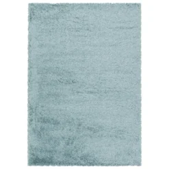 Pearl Soft Hoogpolig Vloerkleed Blauw - 200x290 CM